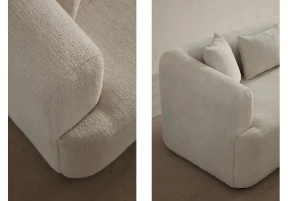 Canapé D'angle Ela Tissu Chenille Swedzo-Meuble