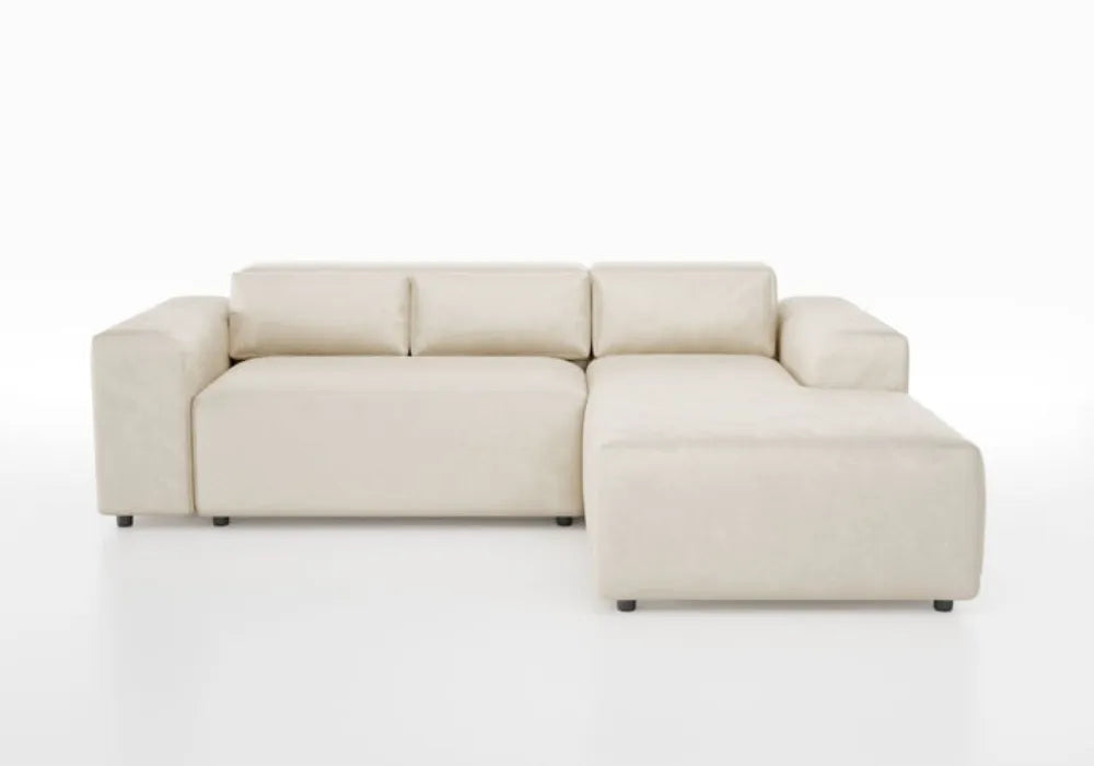 Canapé d’angle Moris Cételé Gris et Beige Anthracite