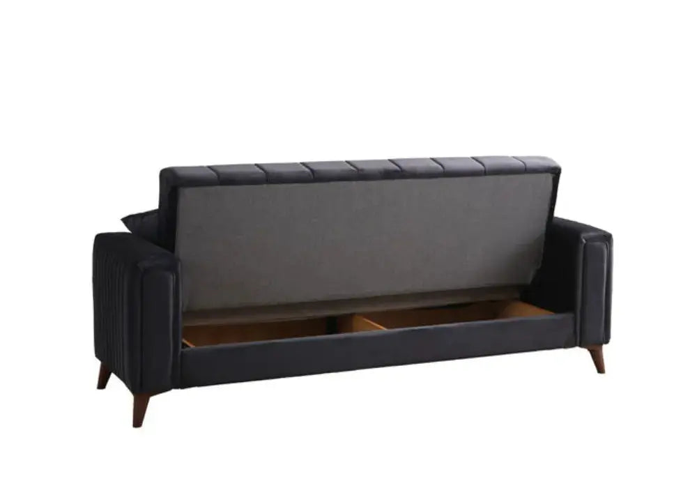 Canapé Nova Velours Beige Swedzo-Meuble