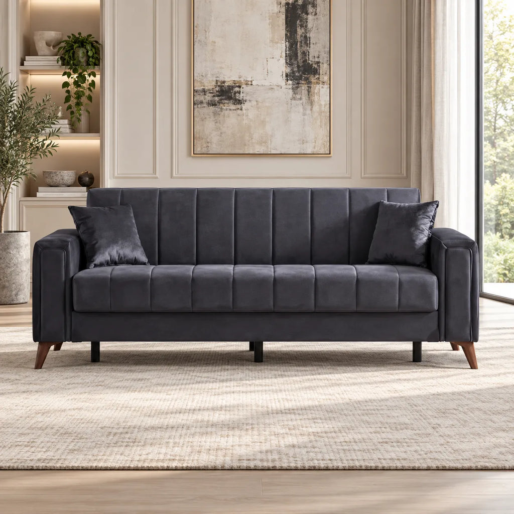 Canapé Nova Velours Beige