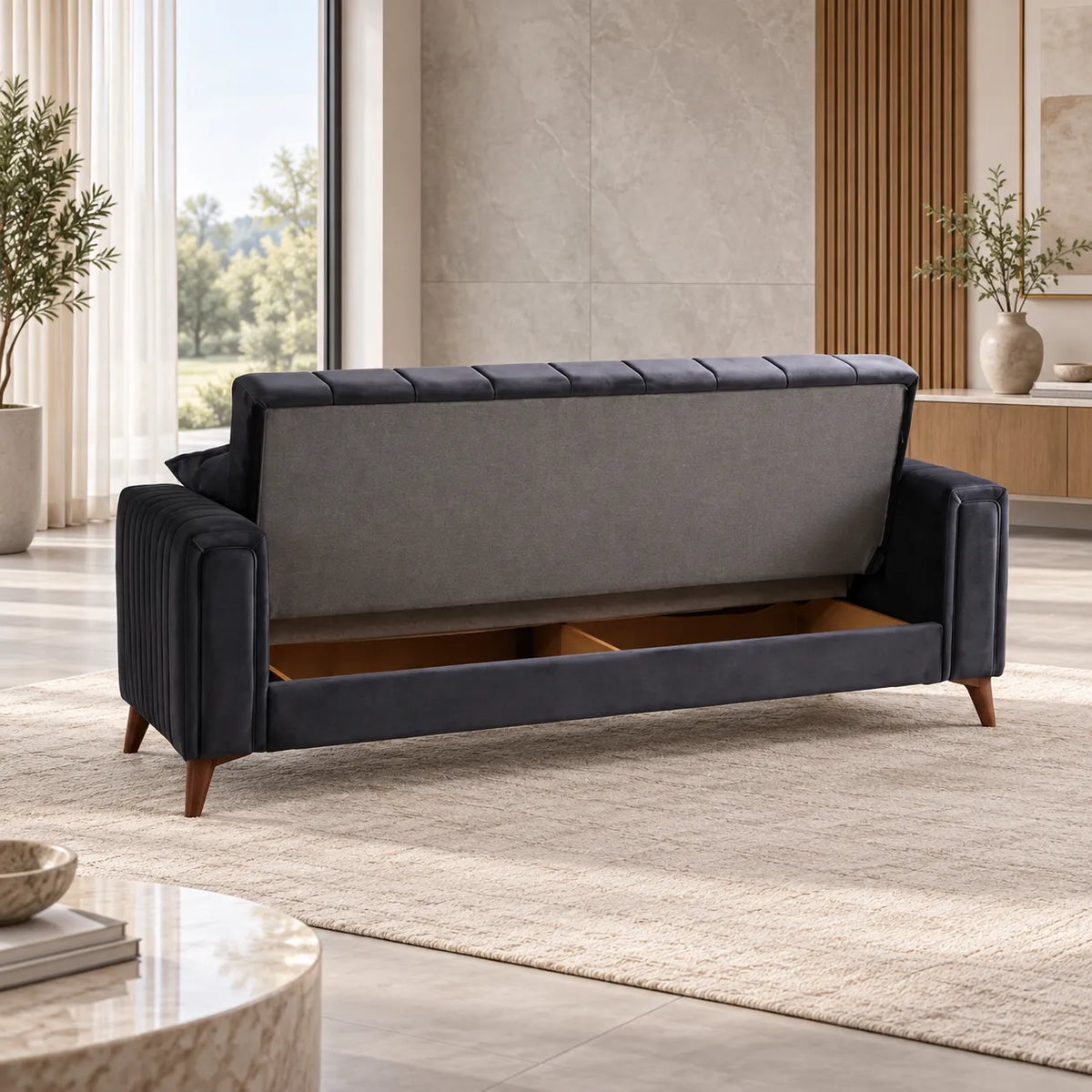 Canapé Nova Velours Beige