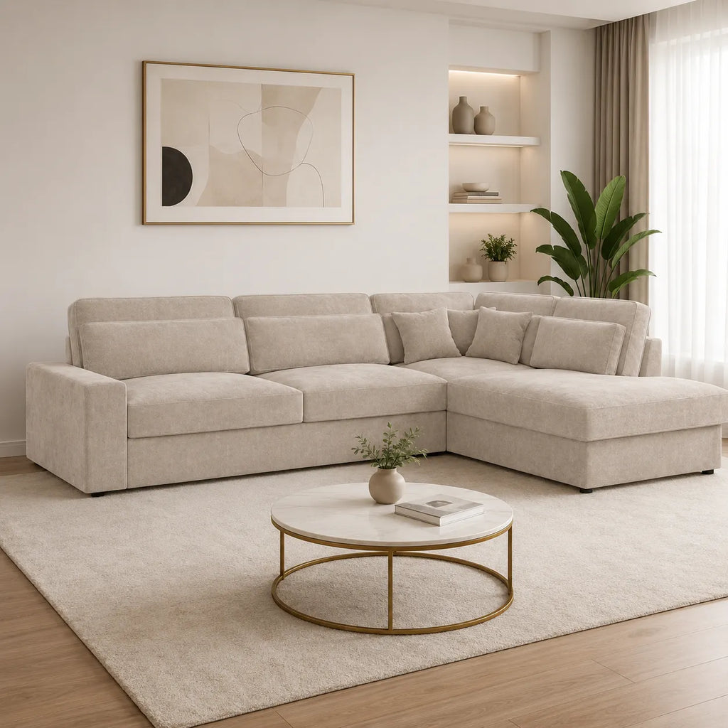 Canapé d'Angle Lexus Marbella Beige