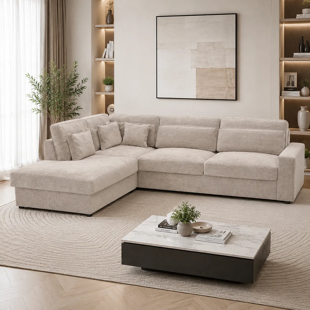 Canapé d'Angle Lexus Marbella Beige