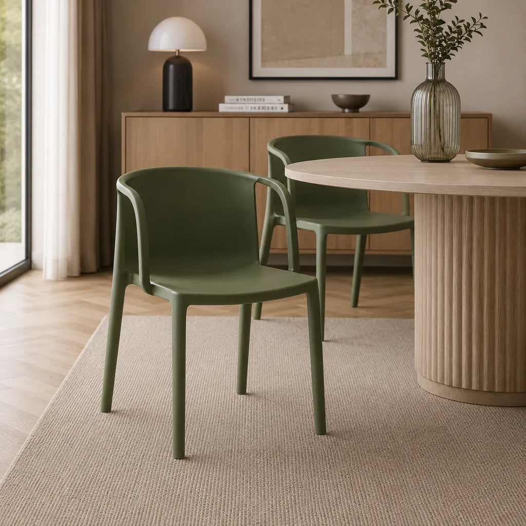 Chaise Design Plastique Decade – Jaune ou Verte