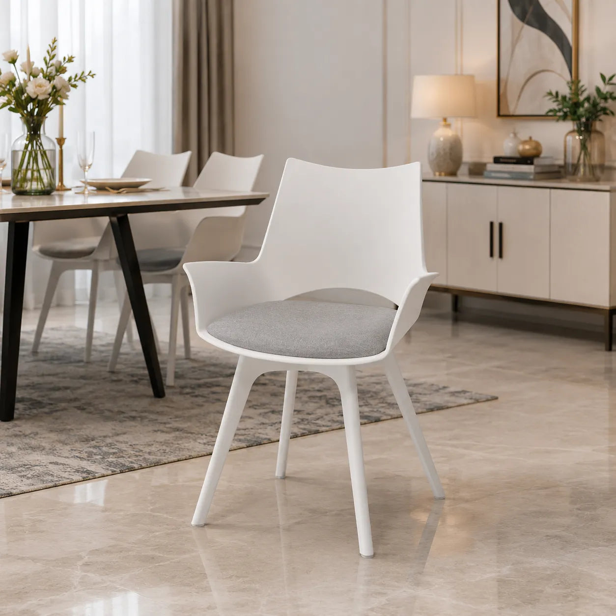 Chaise Pivotante Olga 4 chaises
