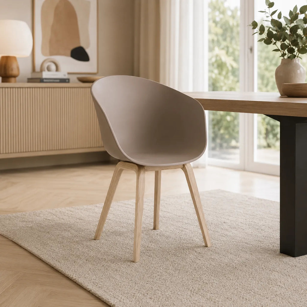Chaise en chêne 2 pièces