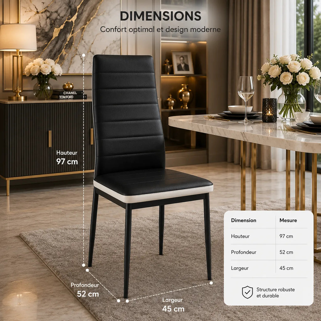 Chaises Tolia Simili
