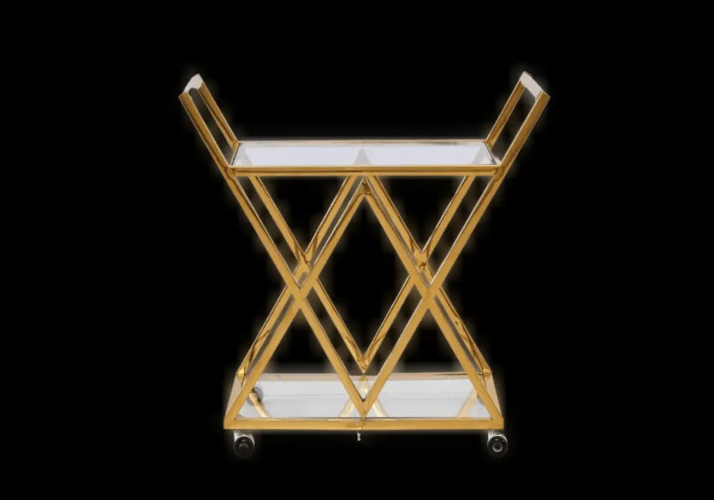 Chariot Triangle Gold Transparent