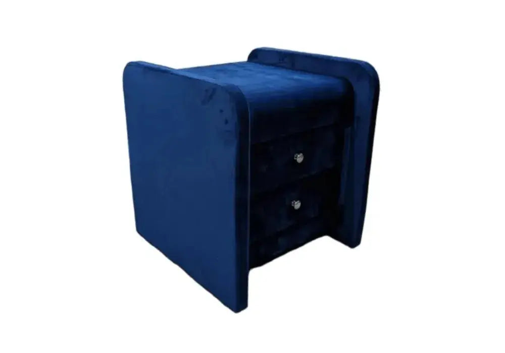 Chevet Edgar Velours 48x48x50 CM Swedzo-Meuble