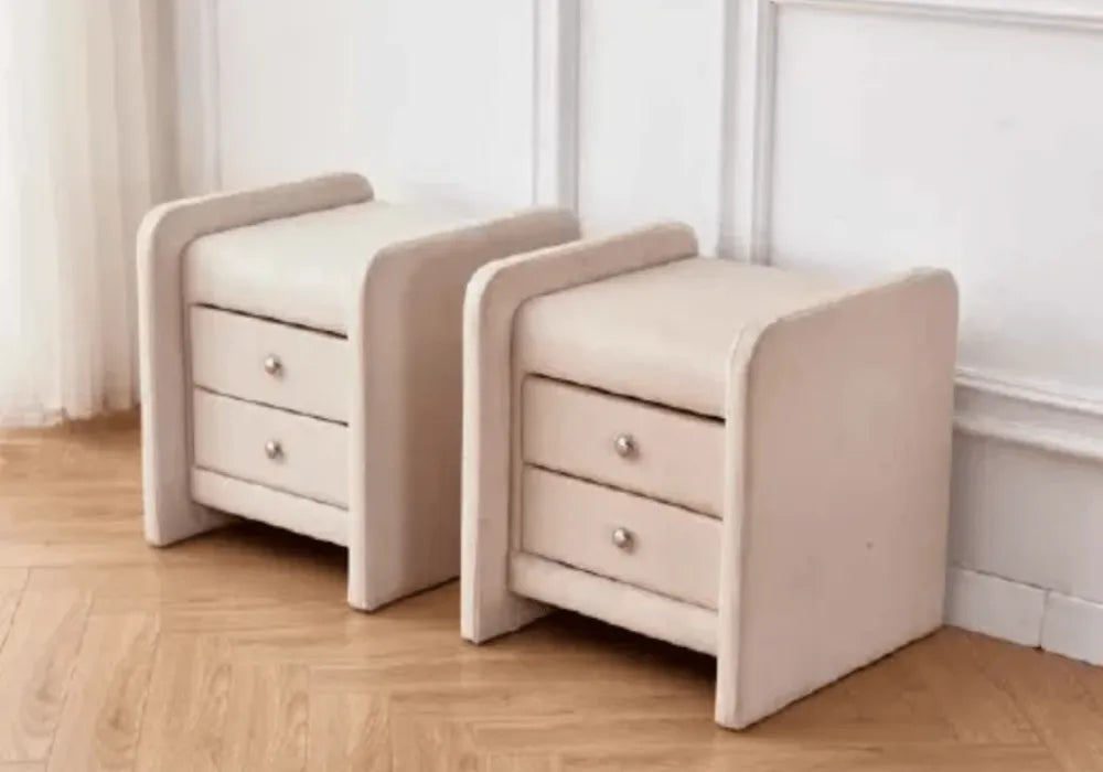 Chevet Edgar Velours 48x48x50 CM