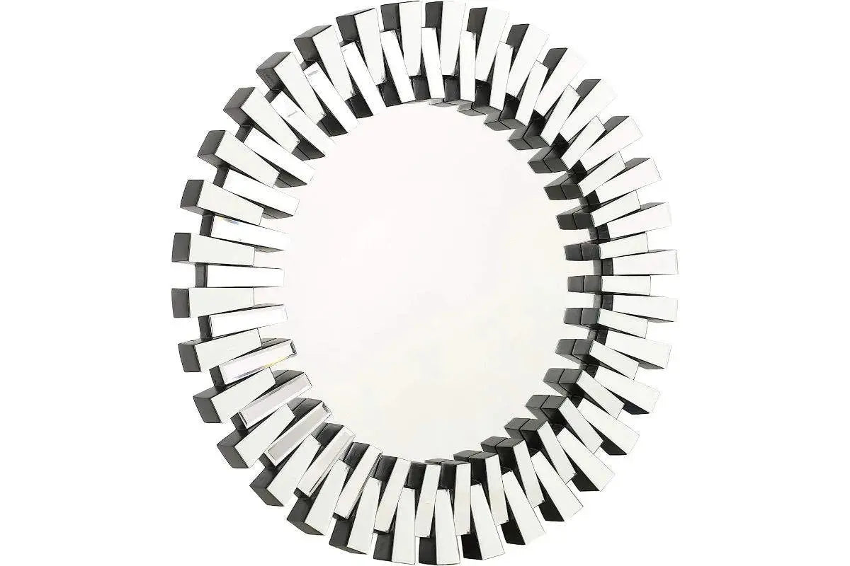 Christopher Knight Home Miroir mural circulaire Elaina, transparent/miroir Swedzo-Meuble