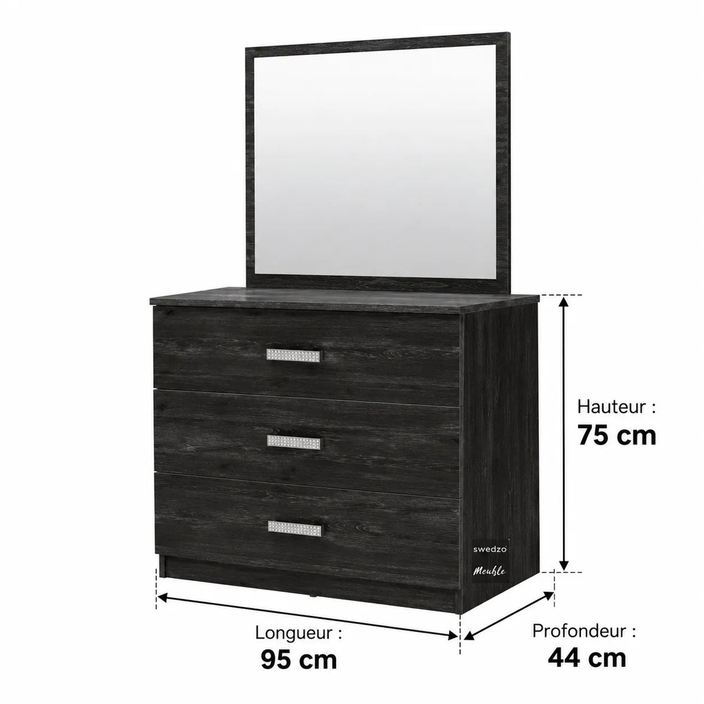 Commode + miroir IBIZA