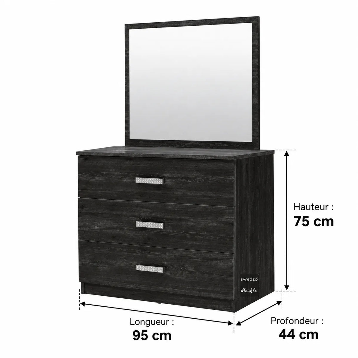 Commode + miroir IBIZA