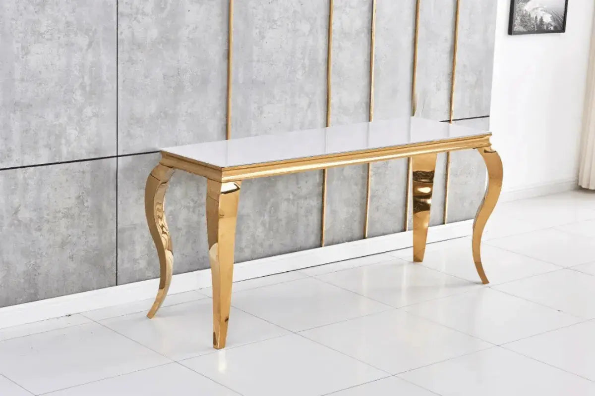 Console Baroque Pieds Gold 110x50x85 Swedzo-Meuble