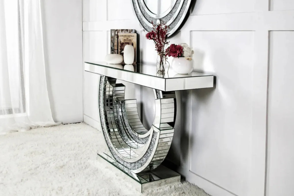 Console Miroir Tourbillon 120x35x80 CM