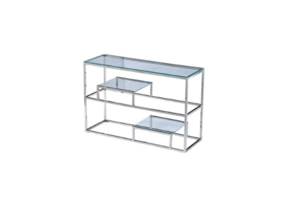 Console Romi Avec Pieds Argent