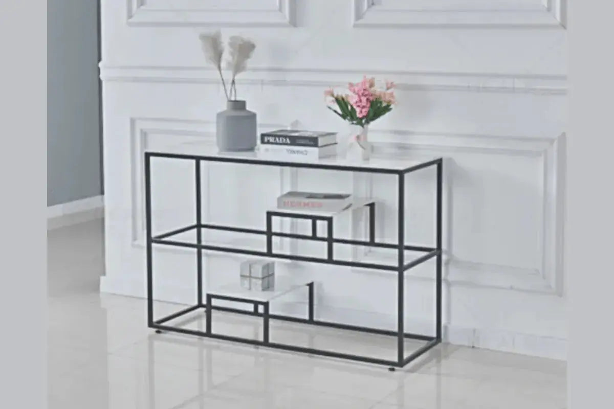 Console Romi Pieds Noir Swedzo-Meuble