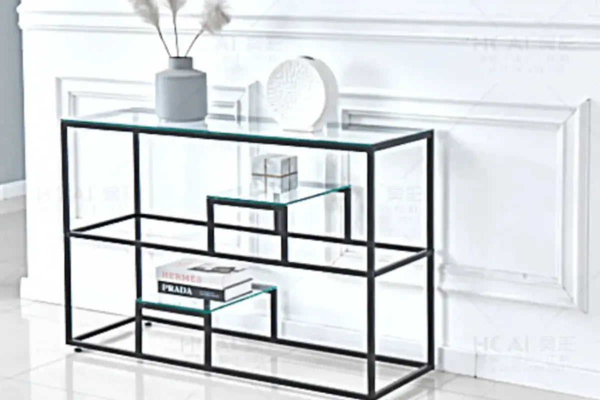Console Romi Pieds Noir Swedzo-Meuble