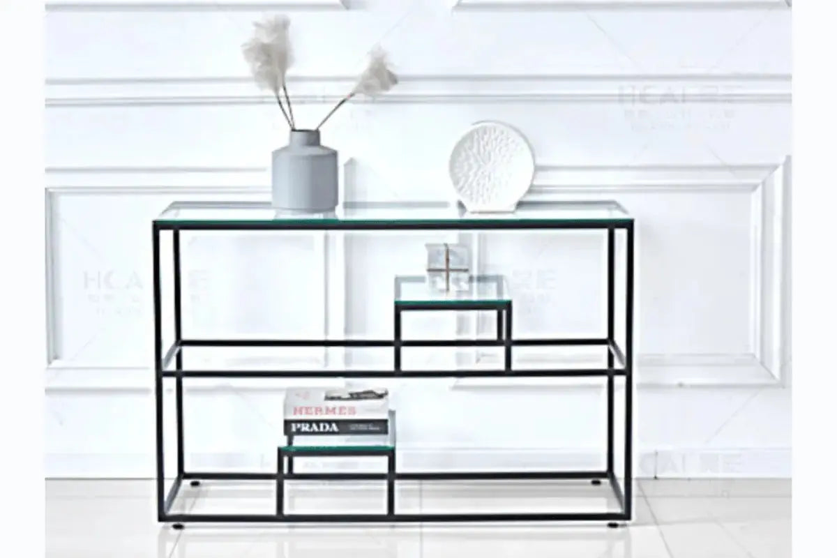 Console Romi Pieds Noir Swedzo-Meuble