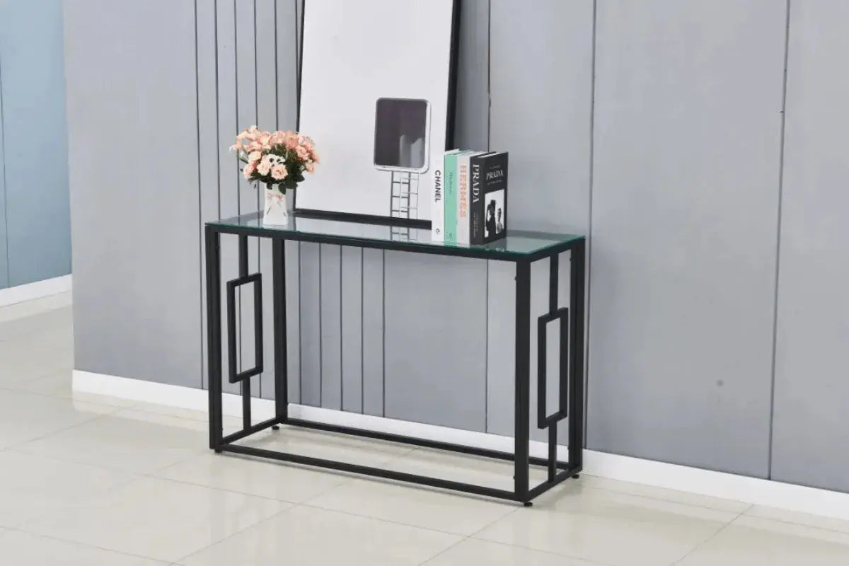 Console Sophie Pieds Noir Swedzo-Meuble
