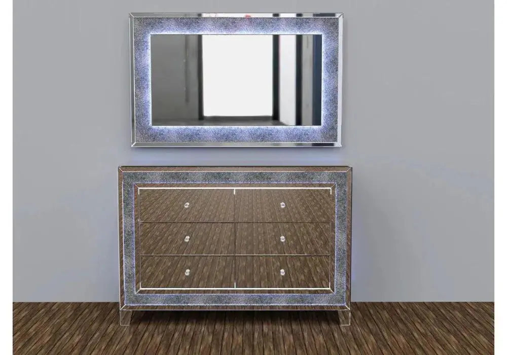 E Miroir led Swedzo-Meuble