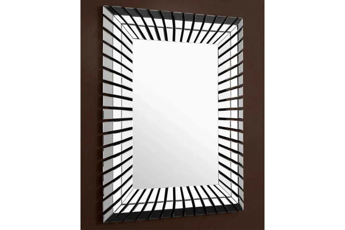 E Miroir soleil rectangulaire Swedzo-Meuble