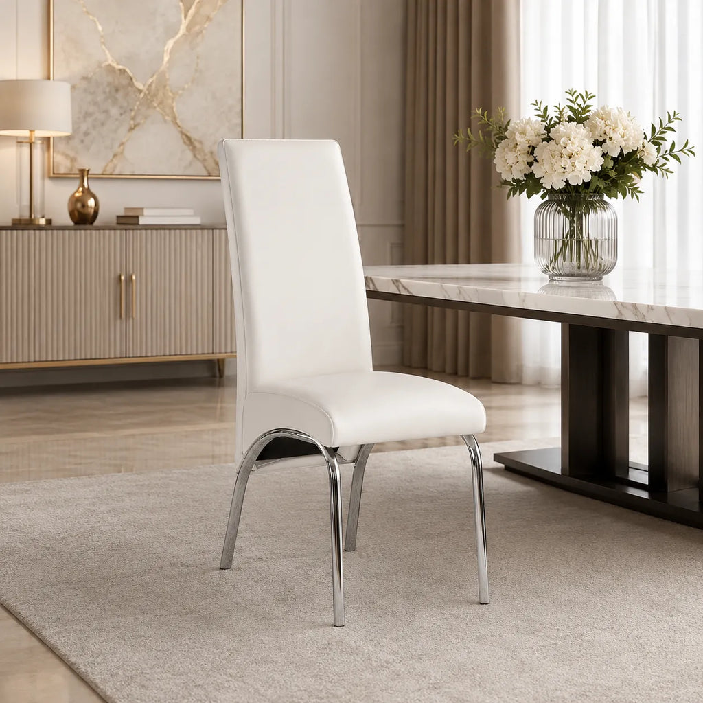 Ensemble de 4 chaises de salle à manger Hoebart