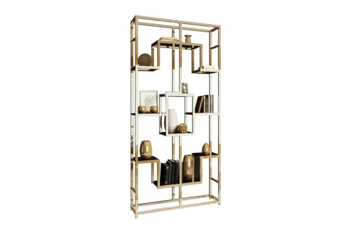 Etagere Richmont Transparent 100x30x180 CM Swedzo-Meuble