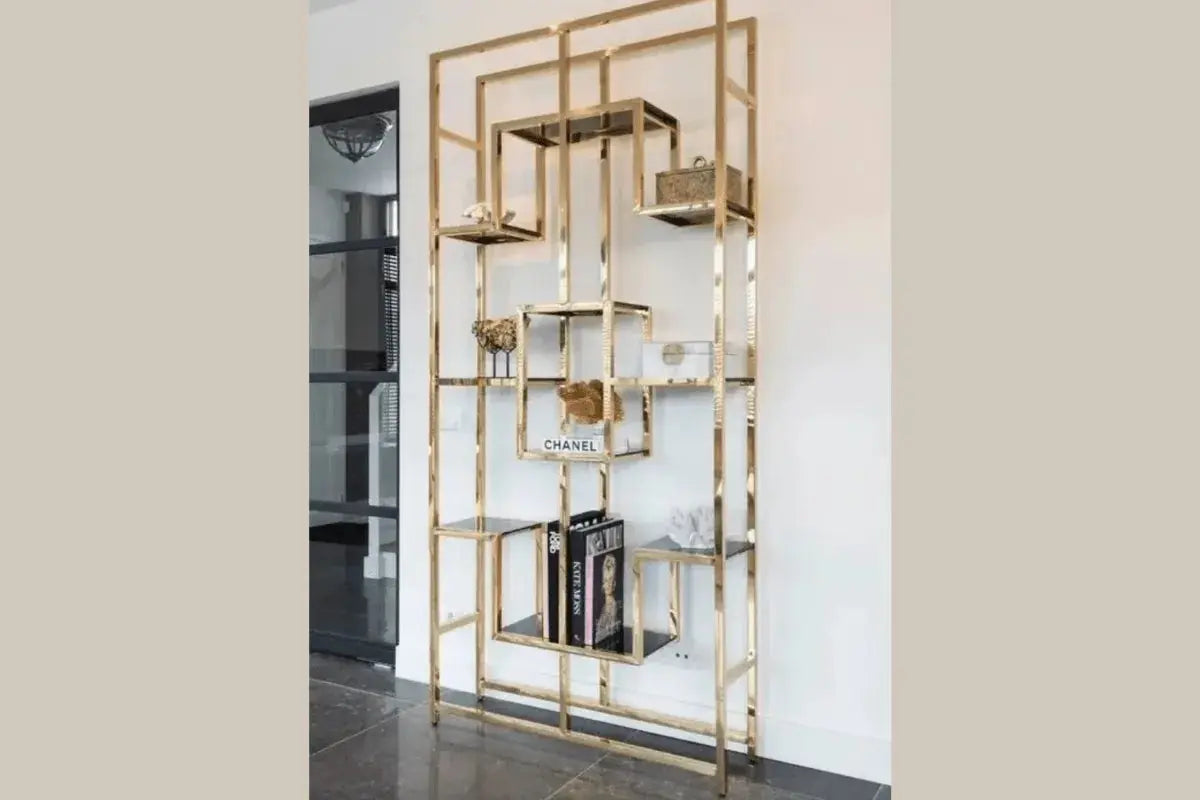 Etagere Richmont Transparent 100x30x180 CM Swedzo-Meuble