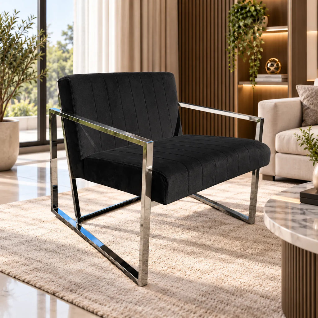 Fauteuil Keny Pieds Argent