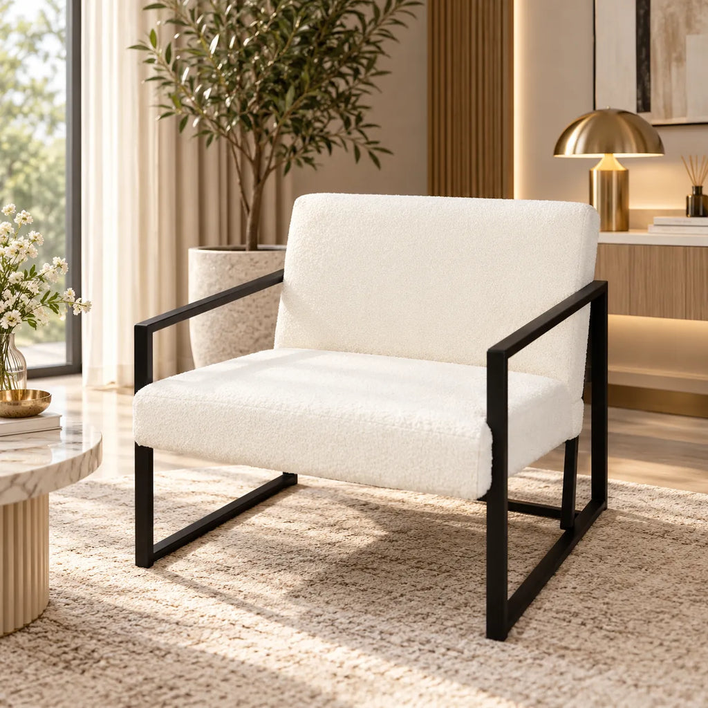 Fauteuil Keny Pieds Noir