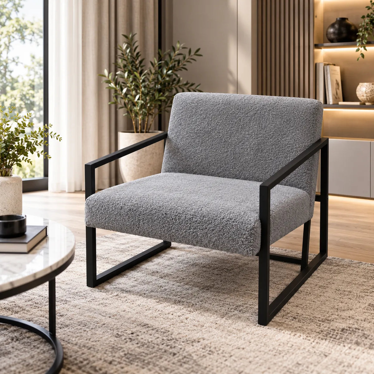 Fauteuil Keny Pieds Noir