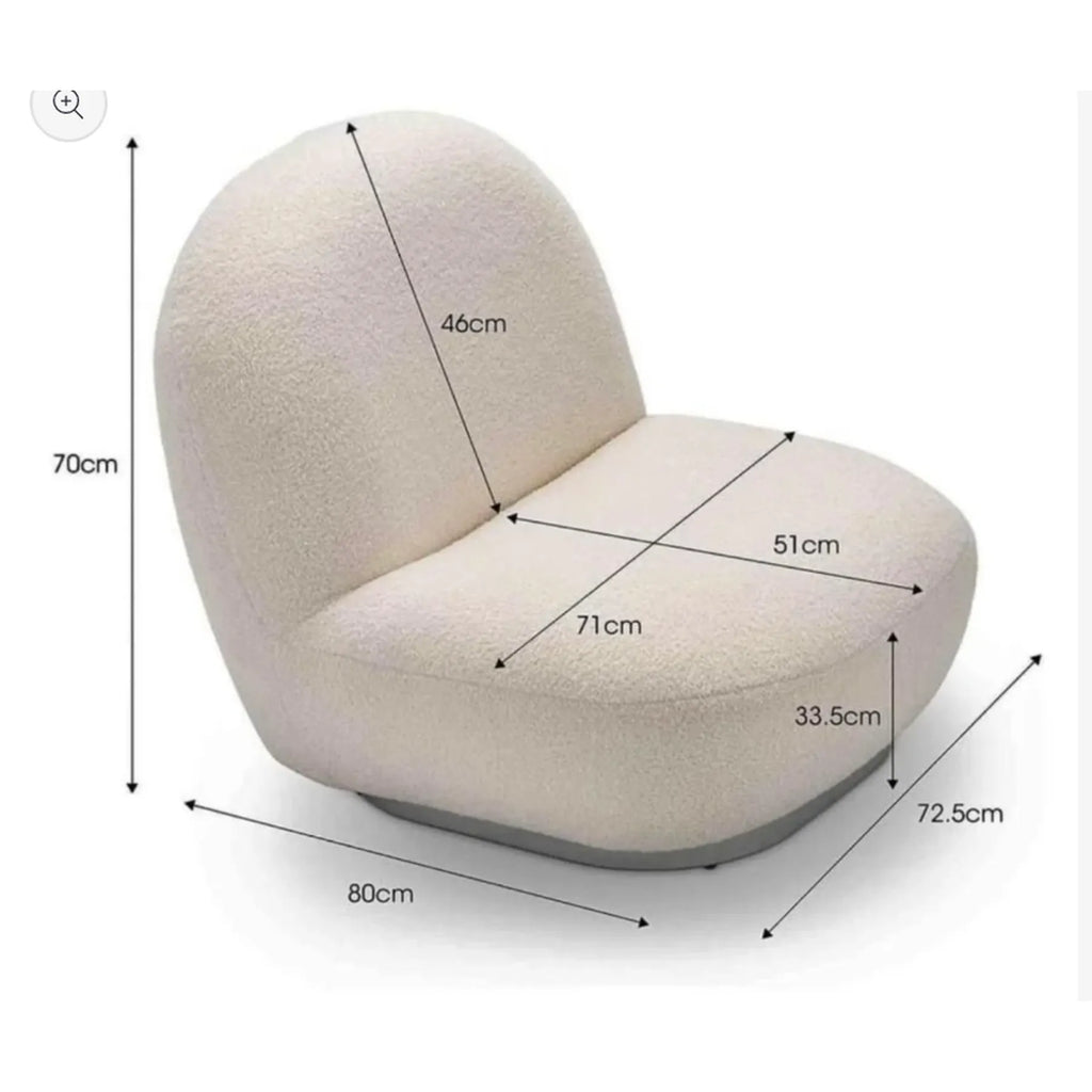 Fauteuil Poire Pouf