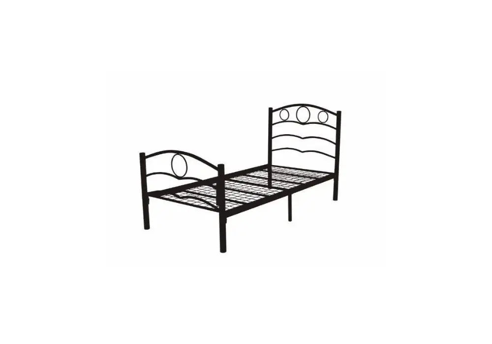 G Lit 1 Place Fer Forge Swedzo-Meuble