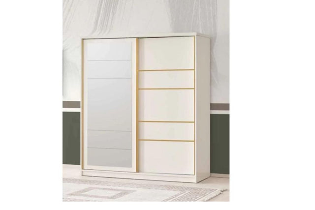 Girona Armoire  2 portes coulissantes
— armoire, armoire chambre, armoire rangement, armoire bois, armoire de rangement, armoire dressing, armoire penderie, armoire portes battantes, armoire portes coulissantes, armoire salle de bain petite, armoire enfant, armoire avec miroir, armoire moderne, armoire pas cher