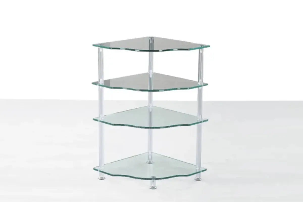 Gueridon Elizabeth Verre Transparent Swedzo-Meuble