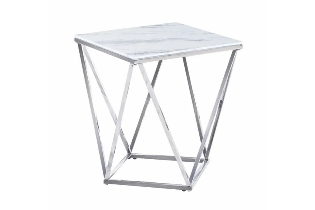 Gueridon Lisa Chrome