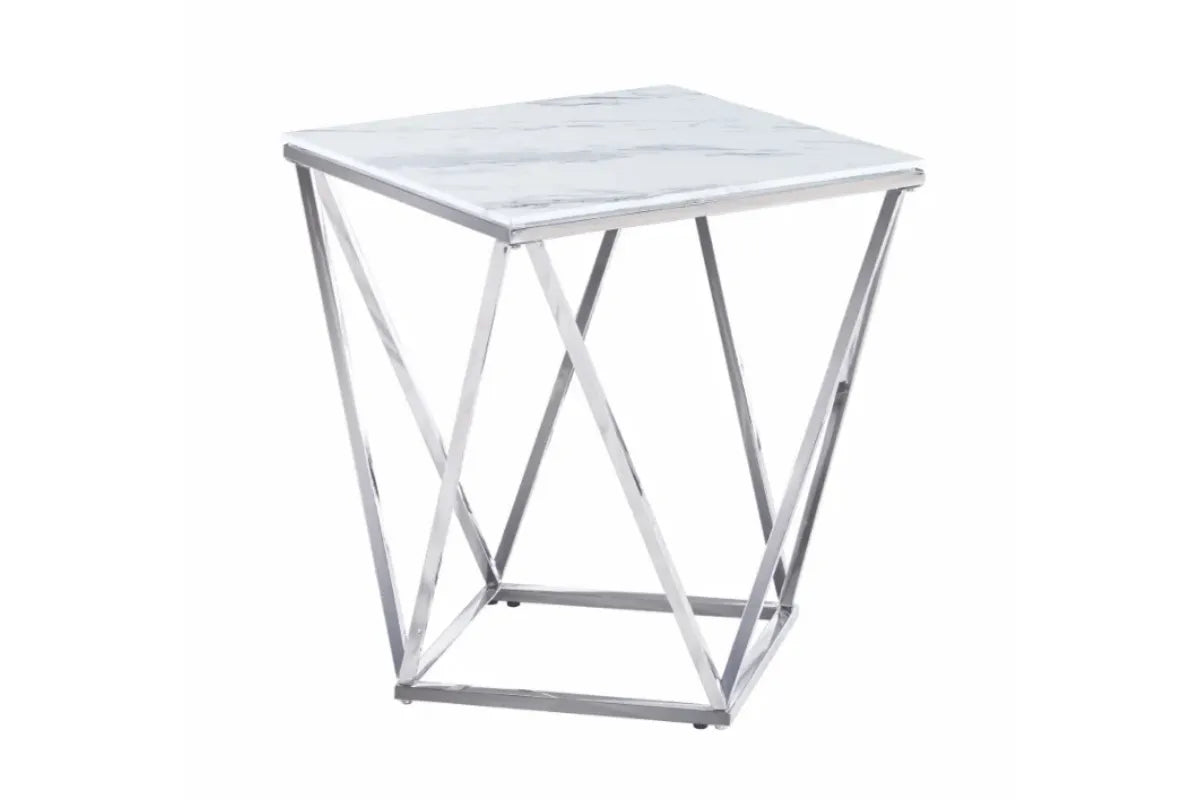 Gueridon Lisa Chrome