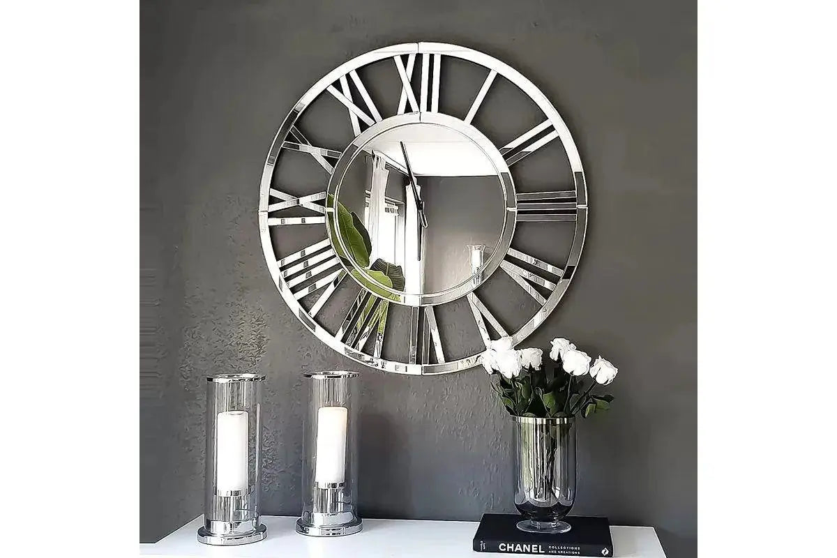 Horloge murale ronde clock Swedzo-Meuble