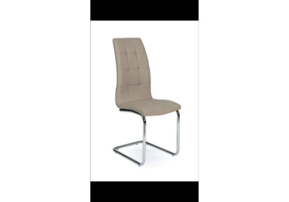 LOT DE 4/6 CHAISES BELLA EN SIMILICUIR