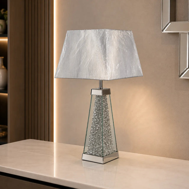 Lampe Strass 16x16x52 CM