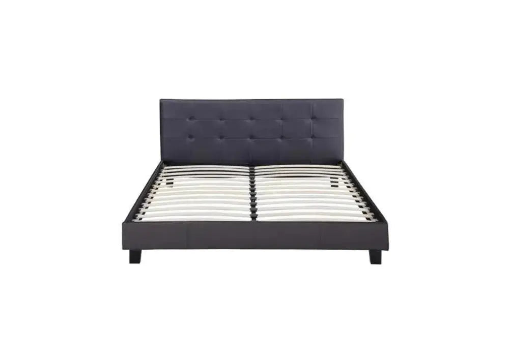 Lit Capitonnés Swedzo Noir140x190 - 160x200 Swedzo-Meuble