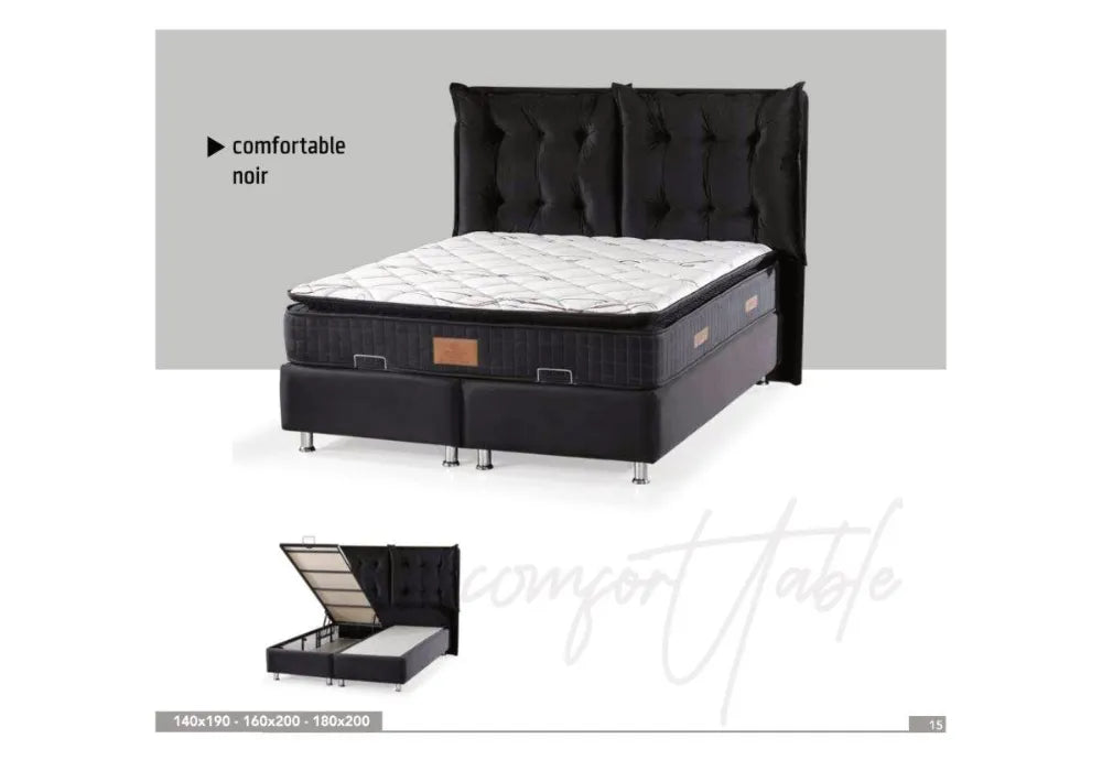 Lit Coffre Comforttble Swedzo