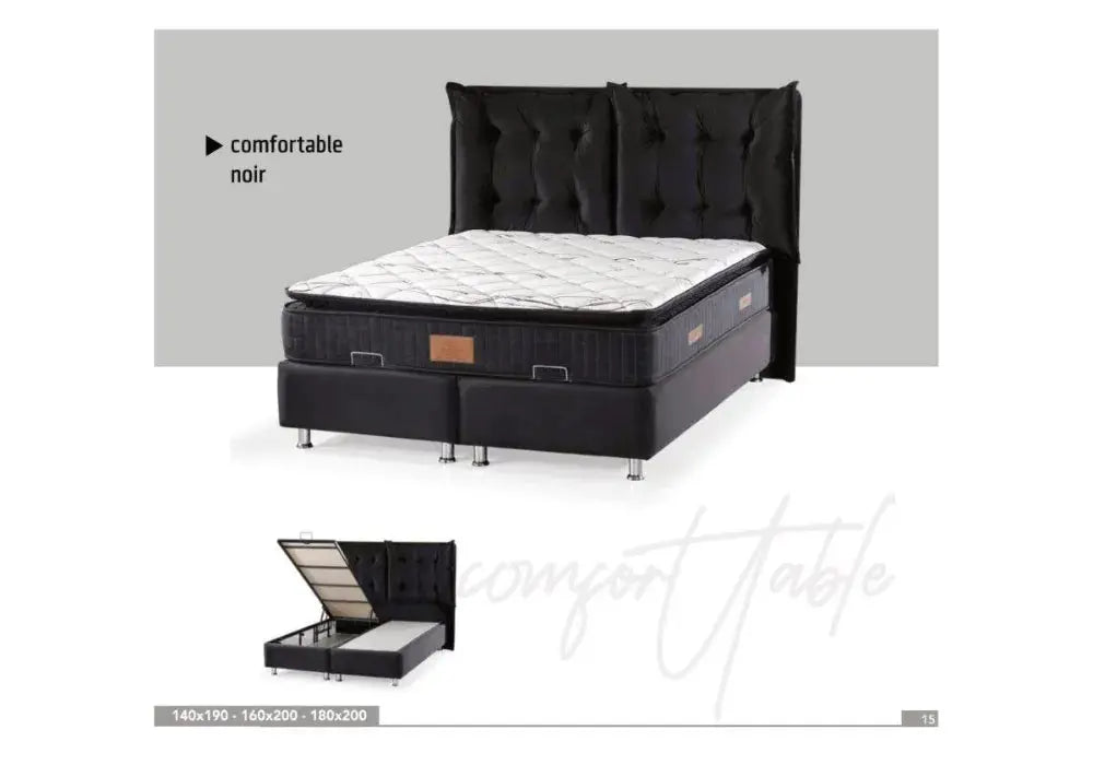 Lit Coffre Comforttble Swedzo Swedzo-Meuble