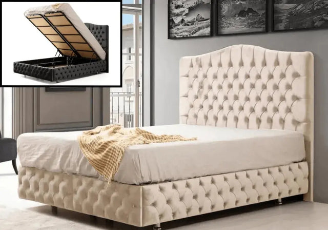 Lit Coffre Paris Velours avec tête de Lit Embourrée 180x200 CM
— lit coffre Paris, lit coffre pas cher, lit coffre 140x190, lit coffre 160x200, lit coffre avec rangement, lit coffre adulte, lit coffre livraison rapide Paris, lit coffre Île-de-France, lit coffre moderne, acheter lit coffre en ligne