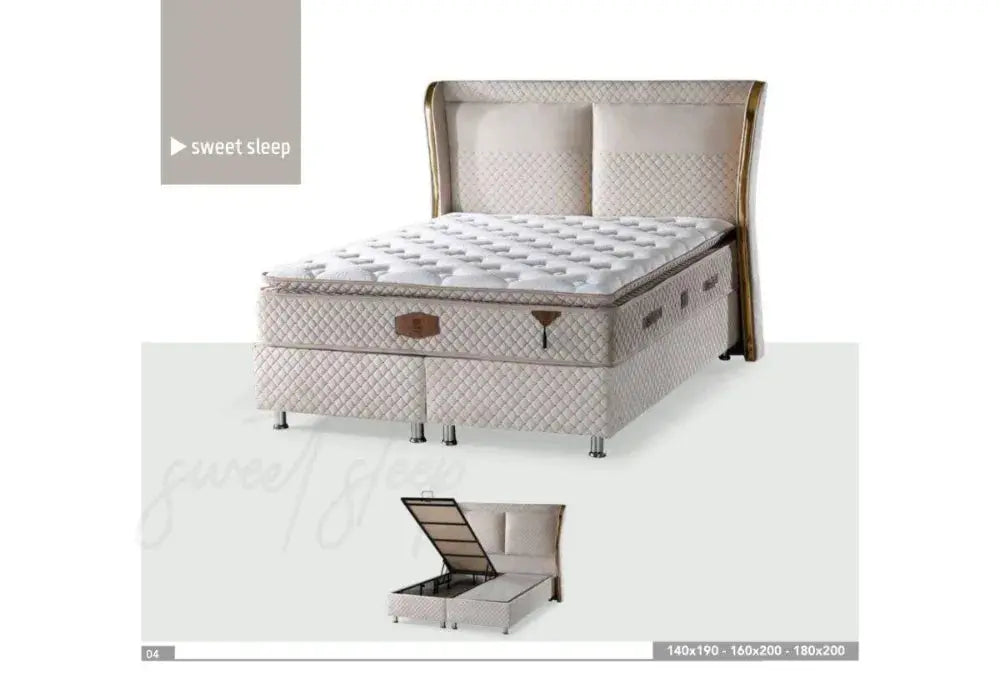 Lit Coffre Sweet Sleep Swedzo-Meuble