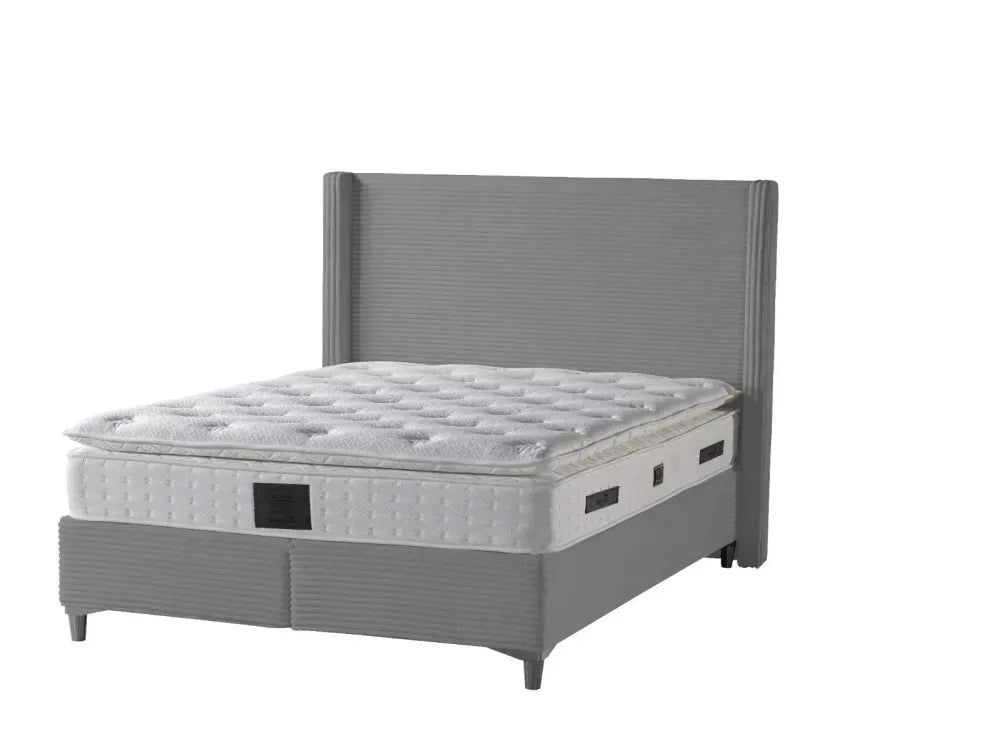 Lit Coffre Venus Côtelé