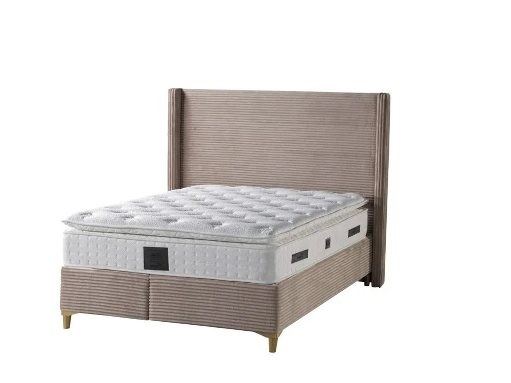 Lit Coffre Venus Côtelé