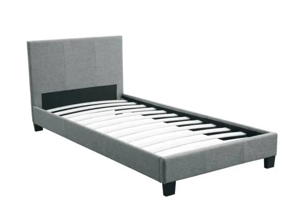 Lit Simple Melburn Tissue 90x190 Swedzo-Meuble