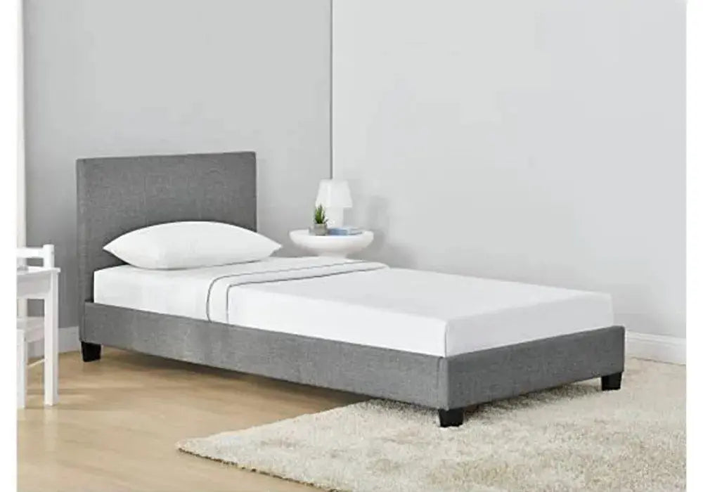 Lit Simple Melburn Tissue 90x190 Swedzo-Meuble